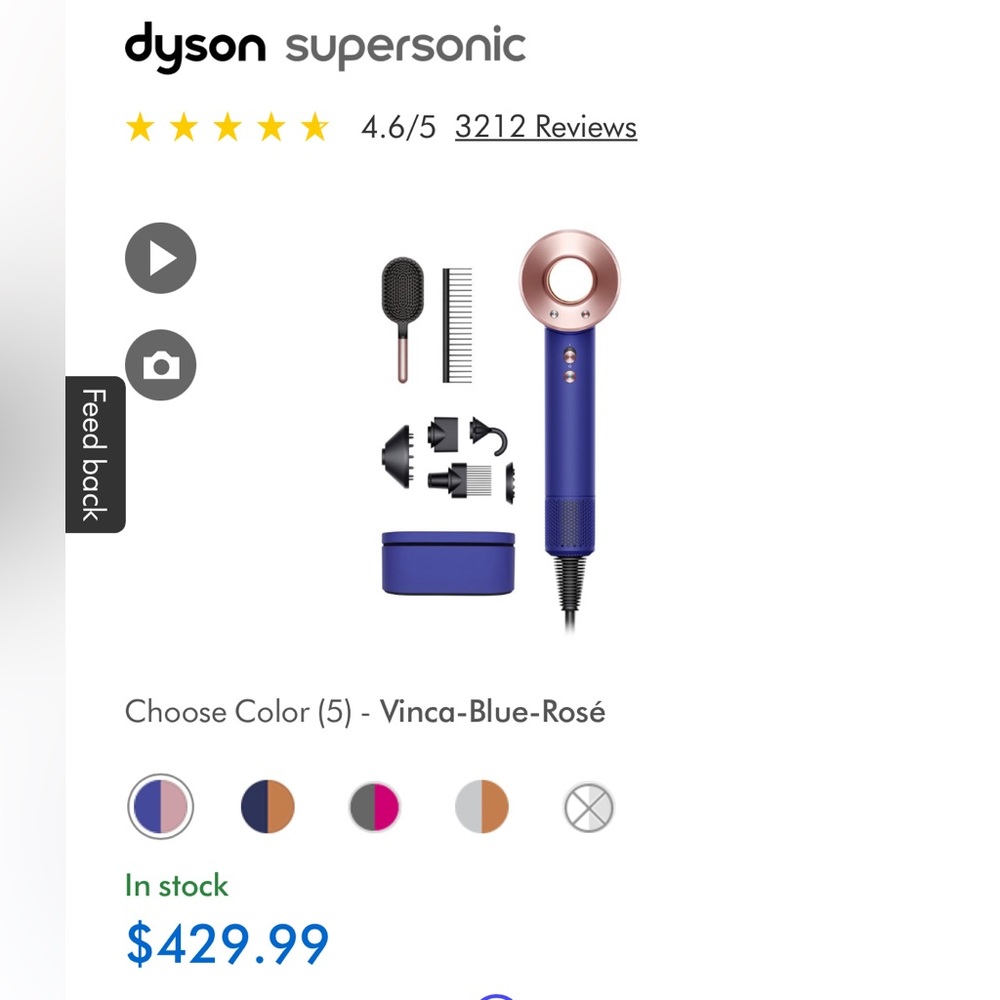 Selling this brand new Dyson Air Dryer for a steal! Never been used!